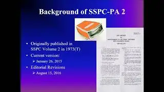 Using SSPC PA 2 Effectively