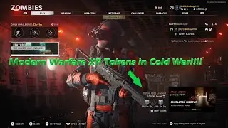 Use Modern Warfare double XP tokens in Cold War!!