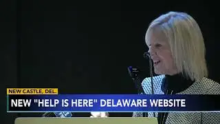 Delaware unveils resource to help with substance abuse, mental illness