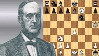Too Strong Amateur | Henry Bird vs N.N. | Bradford, 1888