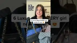 6 Staple Classic Luxury Bags everyone needs&hellip; How many do you have? #luxury #fashion #bags #staple