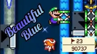 Beautiful Blue by Banri [SMM2] #TS #TP