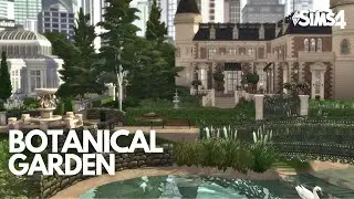 The Ultimate Botanical Garden - Sims 4 speedbuild - Stop motion - CC List