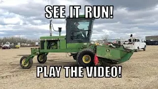 13950 - John Deere 3430 Swather w/ 16’ 300 Twin Knife