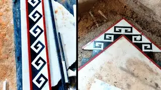 Новый дизайн мраморной окантовки || Дизайн мраморной окантовки пола | Дизайн мраморного пола #Raju