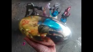 Spray On Chrome Kit On 2k Clear Laqure Step by Step!