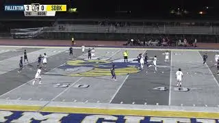 2025 Fullerton College Soccer vs. Saddleback