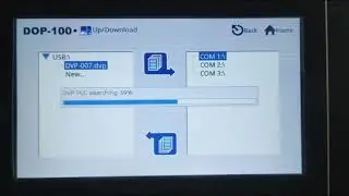 Download PLC Program Through USB via Delta DOP HMI