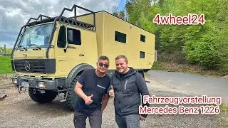 Familien Exmo, Expeditionsmobil für Familien mit Kinder  - Mercedes Benz 1226 AF 4x4
