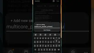 Boost Android Performance: Multicore Scheduler   #setedit #setedittweaks #boostperformance #android