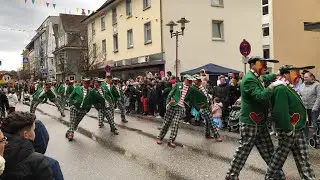 Grenzüberschreitender Fastnachtsumzug Rheinfelden 11.02.2024