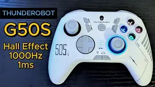 Обзор бюджетного игрового контроллера с датчиком Холла 1 мс | Thunderobot G50S | Тест производите...
