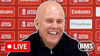 🔴 LIVE | Arne Slot and Fabian Hurzeler | Liverpool 3-0 Brighton | FA Cup