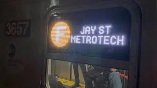 R211 F Train Arriving at Smith 9th Street (3/5/26)