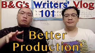 Our story's encyclopedia is a numbers sheet! | Writers' vlog 0101 - WRITING