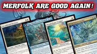 MERFOLK ARE GOOD AGAIN! Legacy Merfolk With SEVEN New Lorwyn Eclipsed Cards MTG