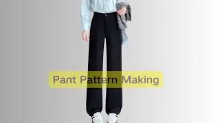 A very simple method for pattern making pants