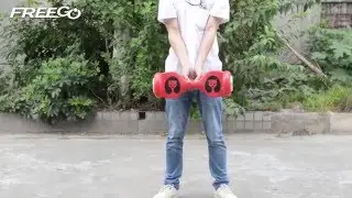 CH001 4.5inch Cute Mini Kids Electric Self-Balancing Scooter Car Dual Wheel Quality Test