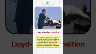 Lloyd-Davies Position? #shivrajsir #nursingofficer #norcet9 #shivanginursingacademy