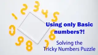 How to solve the Tricky Numbers 0-9 Puzzle - this was hard!