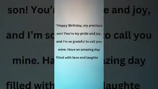 happy birthday for son|birthday wishes Whatsapp status|best wishes for happy birthday my son