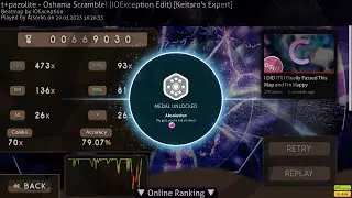 Oshama Scramble! (IOException Edit) [Keitaro's Expert] my first 8 star pass