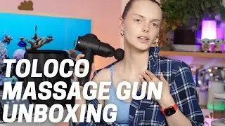 Toloco Massage Gun Unboxing | It has 10 attachments!!