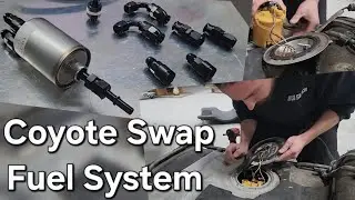 Coyote Swap Return Fuel System for New Edge 99-04 Mustang
