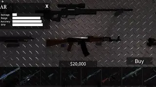 Roblox Gun Shop System(Free)