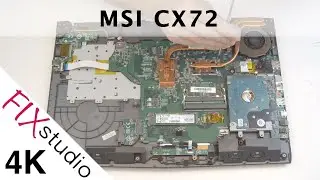 MSI CX72 - disassemble [4K]