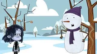 Winter Wonderland Chat: A Conversation Between a Snowman and a Little Girl | Easy English Story