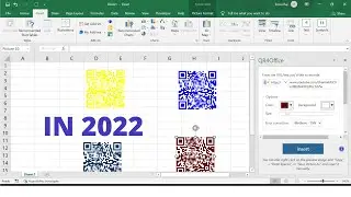 Excel me qr code kaise banaye/ How To Create QR Code in Excel