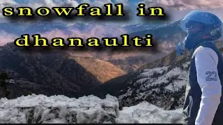 Barf gir gai ☃️❄️🌨️ dhanaulti snowfall 2024.#mussooriesnowfall #dhanaultisnowfall#snowfall #dehradun