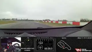 Serres, MCLAREN 720S, 01:24.414 #serres #racecircuit #mclaren #720s #mclaren720s #fastlap