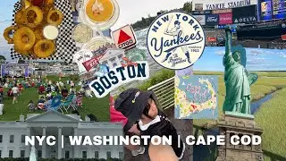 0625USA VOL 2 | niagara falls, pennsylvania, boston, washington, nyc 🦅🐚