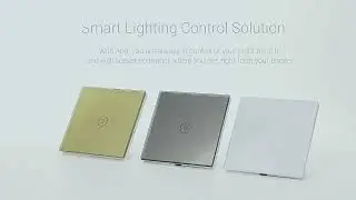 Glass Touch Panel Smart Life Products Smart Switch Tuya Zigbee Aluminum Frame Wall Switches