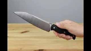 CJRB Silax Fixed Blade Features Highlight (Sleek Camping Cook Blade!)