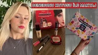 32 Saate Kadar Kalıcı L'Oreal Infaillible Serisi İle Makyaj | 1'i Ücretsiz 2 Denebunu Kutusu Açtım