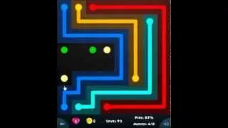 8 &times; 8 MANIA LEVEL 92 - FLOW GAME ON FACEBOOK Connect the dots