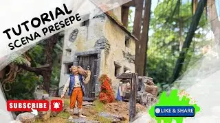 TUTORIAL 🖌: Scena presepe / diorama passo passo 