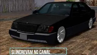 MOD Mercedes Benz 500 SE adaptada(MDPM V5,ImVehFt)GTAsan PC FRACO 2020+(DOWNLOAD).