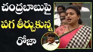 YCP MLA Roja Emotional Speech In AP Assembly - Speaks About Speaker | Bharat Today