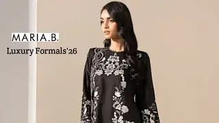 Maria.B Luxury Formals'26 |Maria b Ready to Wear Luxury Formal Collection'26|Maria.B New Arrival'26|