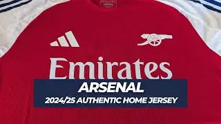 Arsenal 2024/25 Authentic Home jersey Review