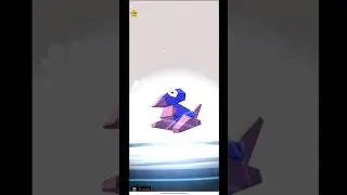 Shiny Porygon evolves into Z during com.day with special moves Tri  Attack.✨#pokemongo #Cyb3r_Gam3R