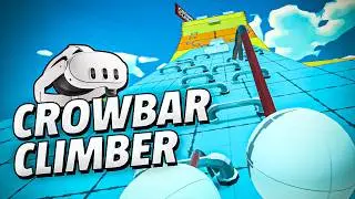 Crowbar Climber - Meta Quest 3 Gameplay | First Minutes [No Commentary]