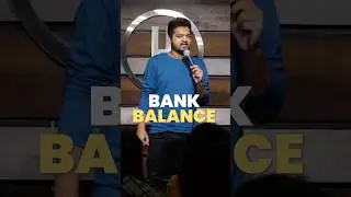 Banks lose respect for you if you lose money #standupcomedy #laughriot #jokes #bankbalance #broke