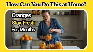 How Amish Preserve Oranges WITHOUT Sugar or a Fridge