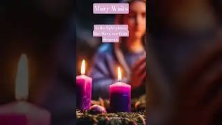 May we light and celebrate the faith candle of Advent.  #godbless #advent #prayer #holymother #jesus