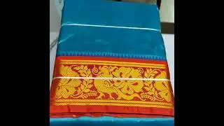 9&times;5 pure silk handloom silk dhoti panchakacham driect from weavers what's app @ 9361285554